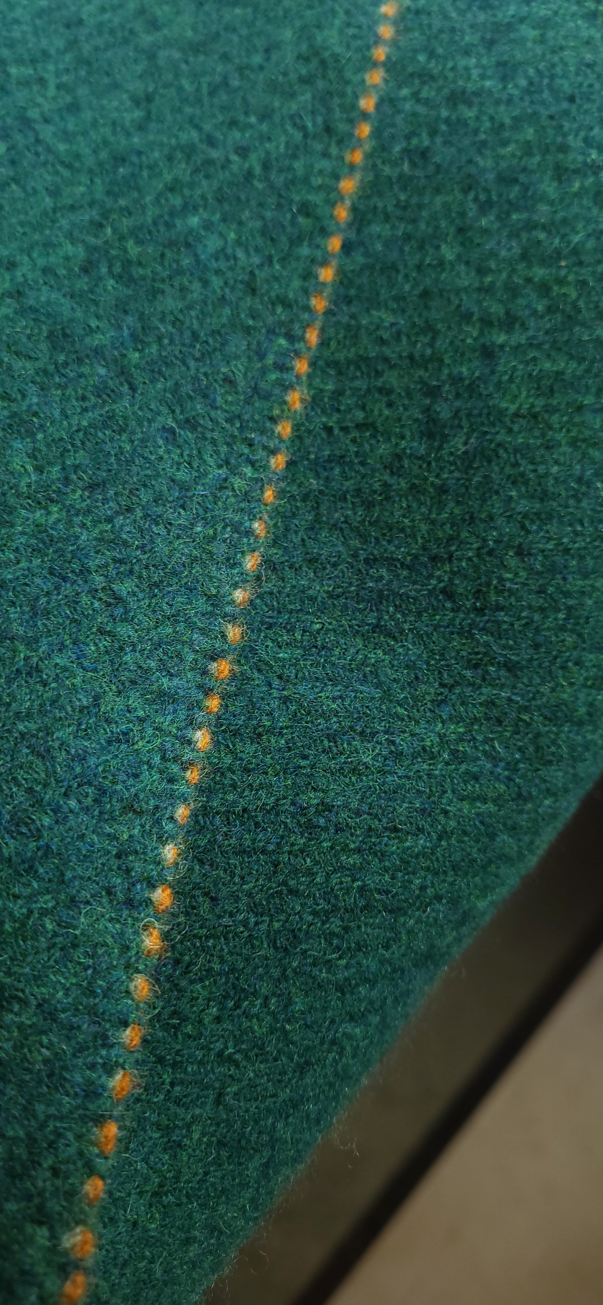Asparagas Green Fine Merino Lambswool Blanket