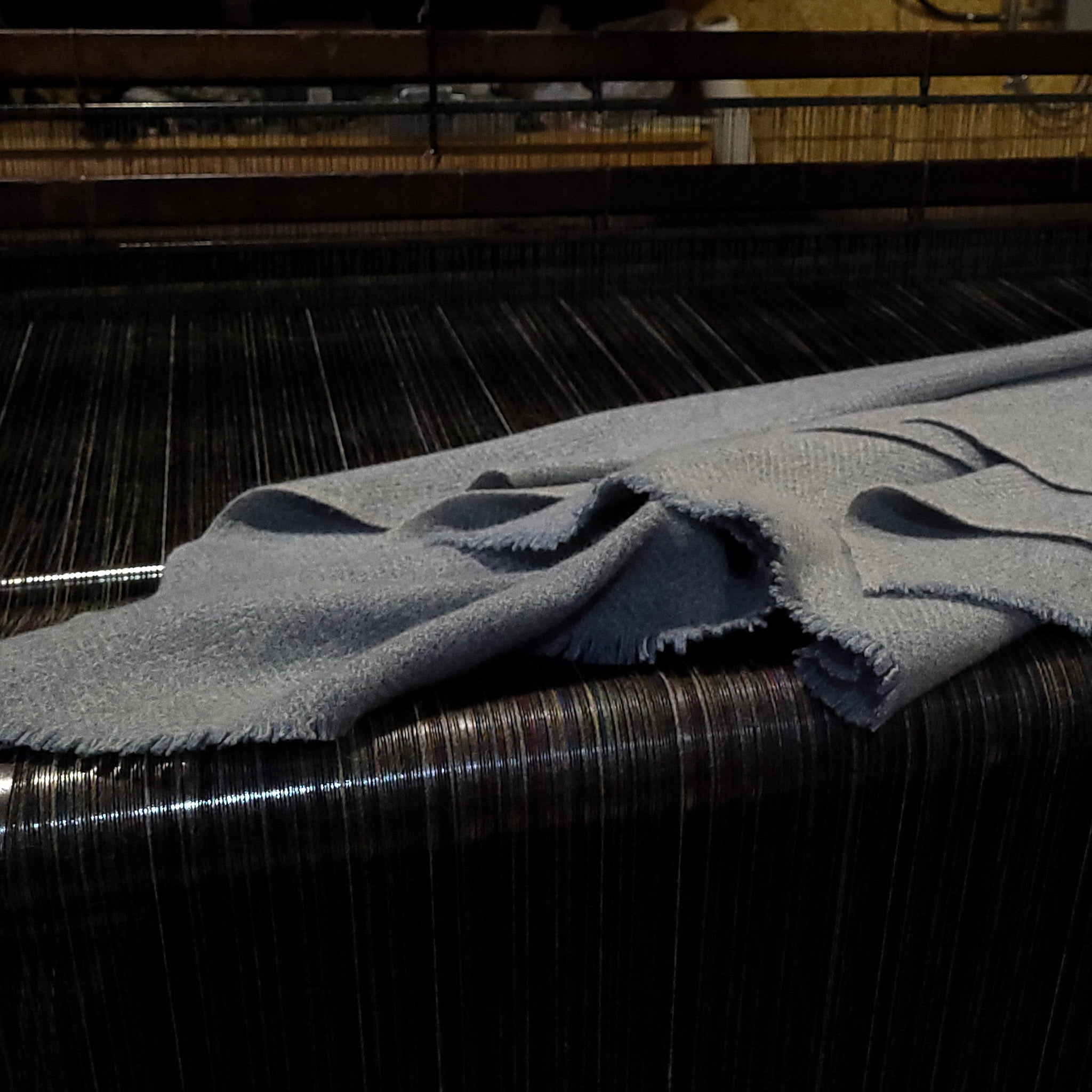 Azure Lambswool Throws