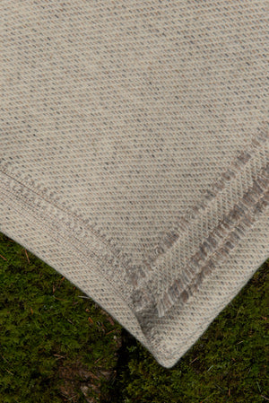 The Canadian Blanket - Natural, Fawn and Grey Wool