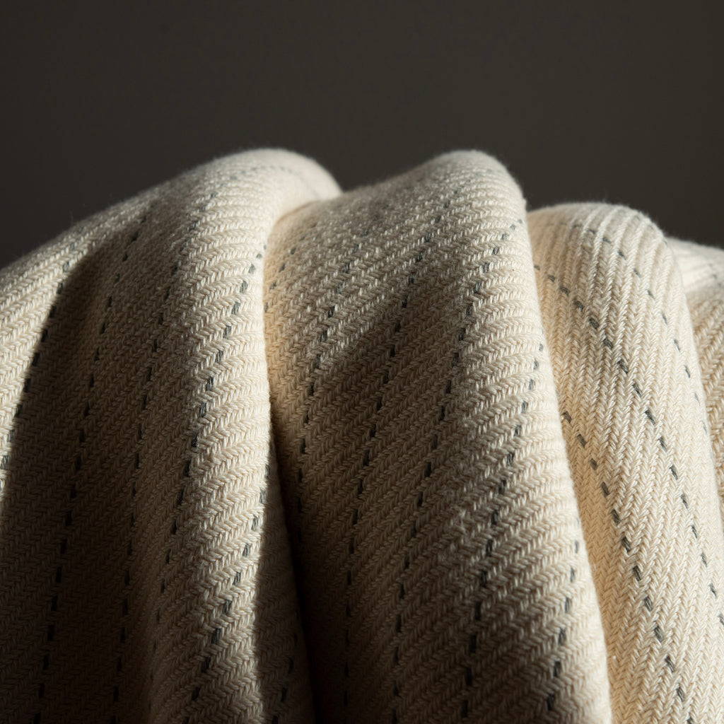 Natural Undyed Organic Cotton Blanket